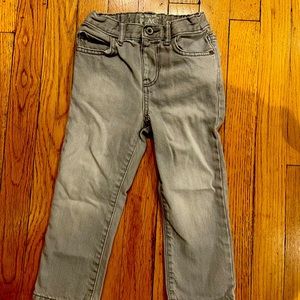 Gray jeans, size 2T